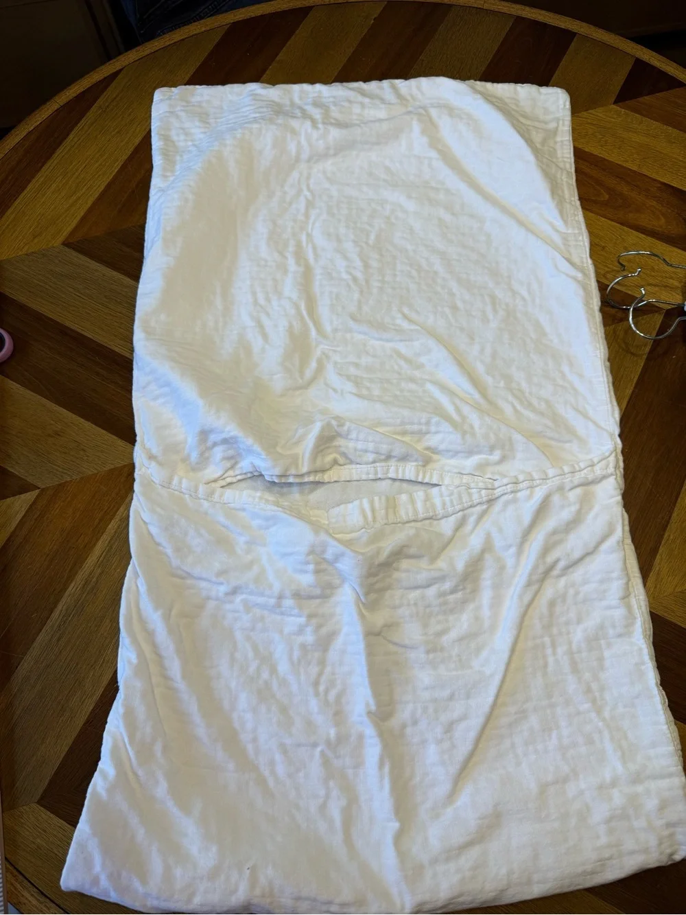 West Elm White Cotton Pillowcase - Soft White Bedding